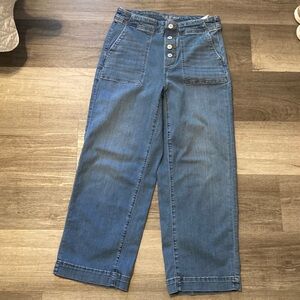 Chicos wide leg ankle jean